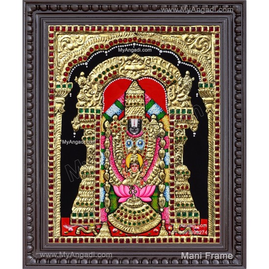 Tirupathi Venkatachalapathi Tanjore Painting