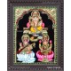 Ganesha Lakshmi Saraswathi Tanjore Painting