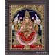 Gaja Lakshmi Tanjore Painting
