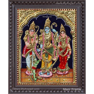 Ram Parivar Tanjore Painting