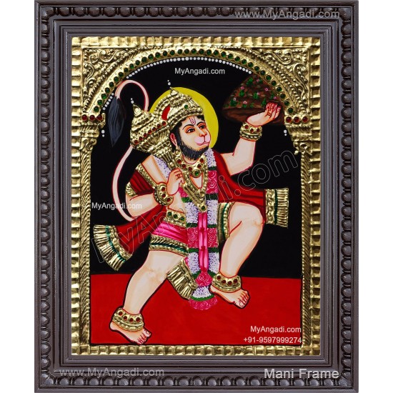 Hanuman Tanjore Painting