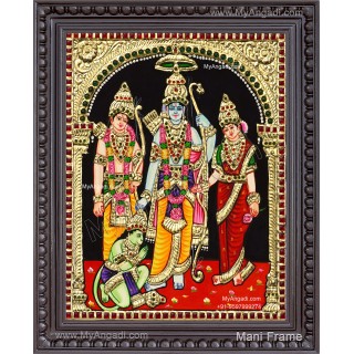 Ram Parivar Tanjore Painting