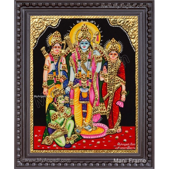 Ram Parivar Tanjore Painting