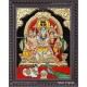 Shiva Kudumbam Tanjore Painting