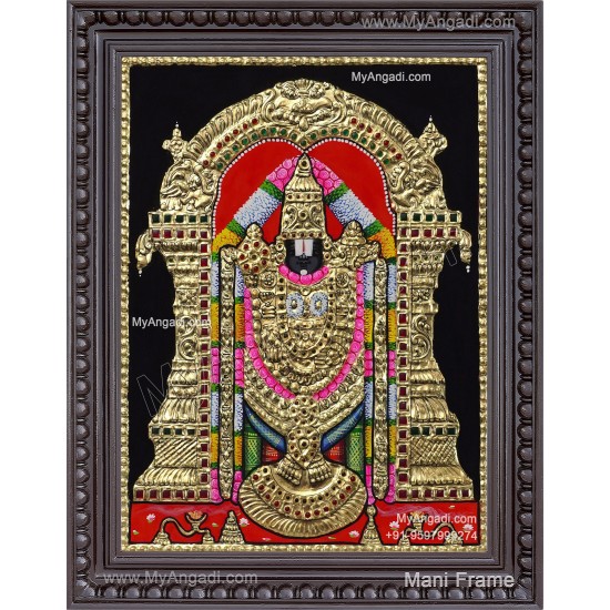 Venkateshwara Tanjore Painting