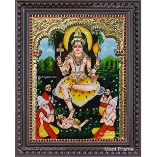 Dakshinamurthi Tanjore Painting