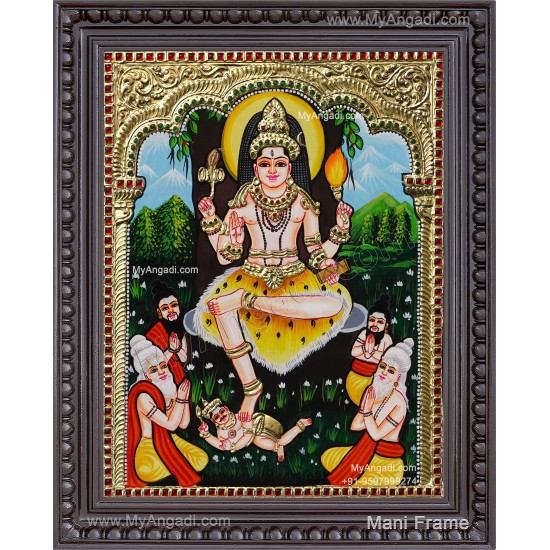 Dakshinamurthi Tanjore Painting
