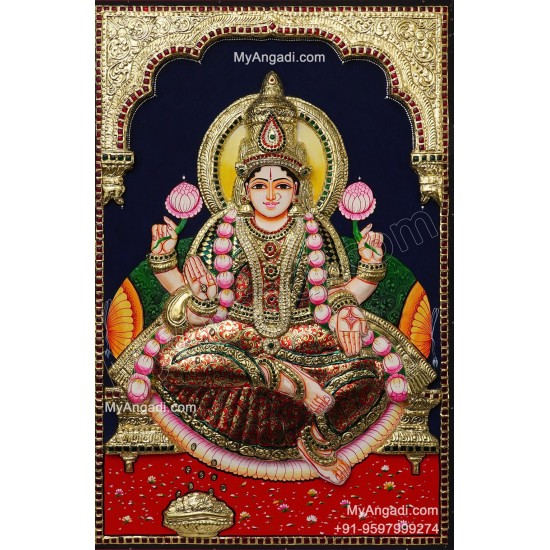 Lakshmi Tanjore Painting