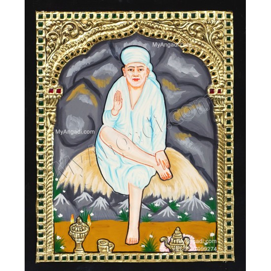 Sai Baba Tanjore Painting