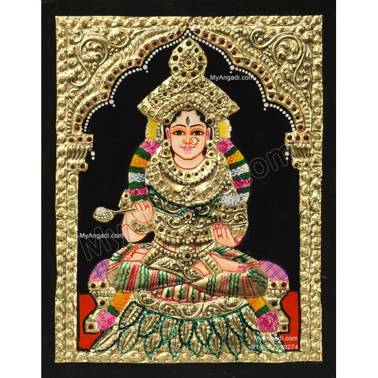 Anna Lakshmi Tanjore Painting