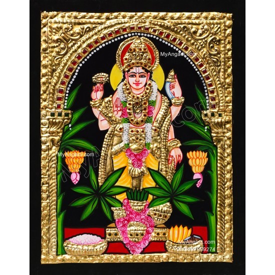Sathyanarayana Tanjore Painting