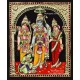 Rama Family Tanjore Painting