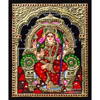 Lalitha Devi Tanjore Painting