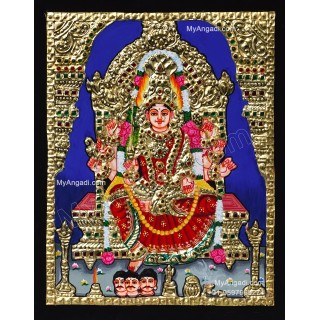 Samayapura amman Tanjore Painting