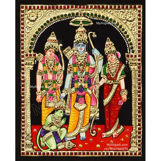 Ram Parivar Tanjore Painting