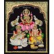 Ganesha Lakshmi  Tanjore Painting