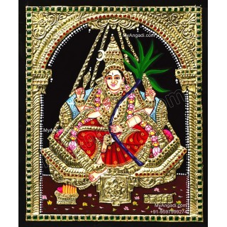 Lalitha Devi Tanjore Painting