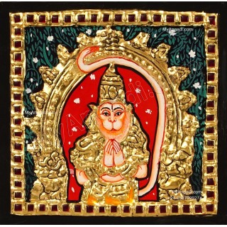 Hanuman Tanjore Painting