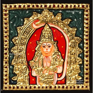 Hanuman Tanjore Painting