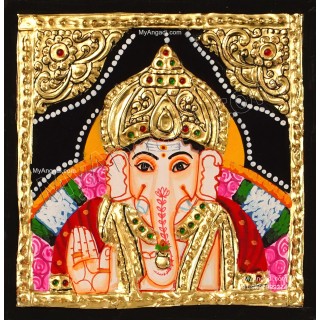 Ganesha Tanjore Painting