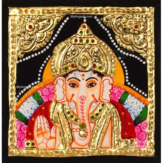 Ganesha Tanjore Painting