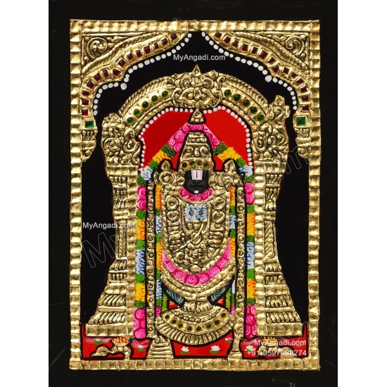 Tirupathi Venkateshwara Swamy Tanjore Painting