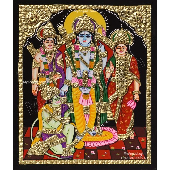 Ram Durbar Tanjore Painting