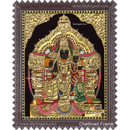 Varagur Perumal Tanjore Painting