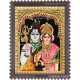 Shiva Parvathi Tanjore Painting