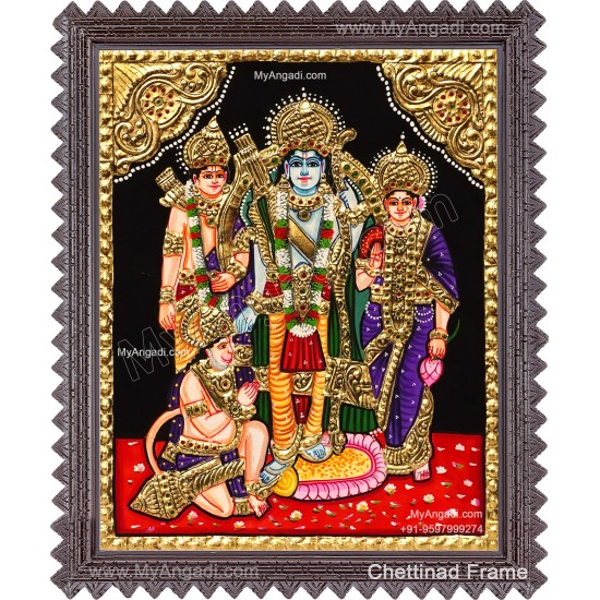 Ram Darbar Tanjore Painting