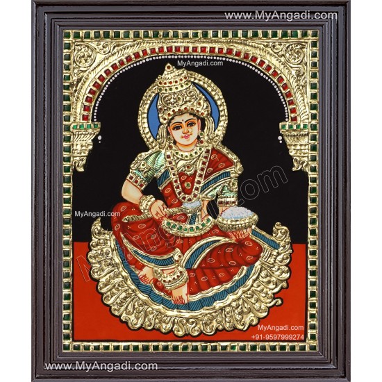 Annapurani Tanjore Painting Annapurani Tanjore Painting