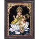 Saraswathi  3D Tanjore Painting