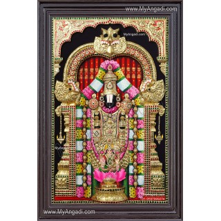 Balaji Lakshmi 3D Tanjore Painting