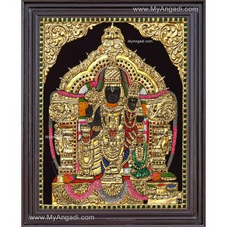 Varagur Perumal Tanjore Painting