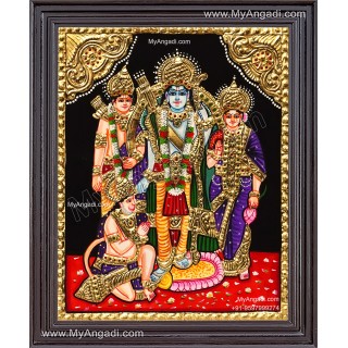 Ram Darbar Tanjore Painting