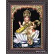 Saraswathi  3D Tanjore Painting