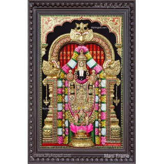 Balaji Lakshmi 3D Tanjore Painting Balaji Lakshmi 3D Tanjore Painting