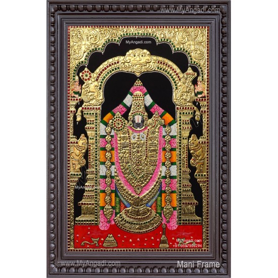 Tirupathi Venkatachalapathi Tanjore Painting