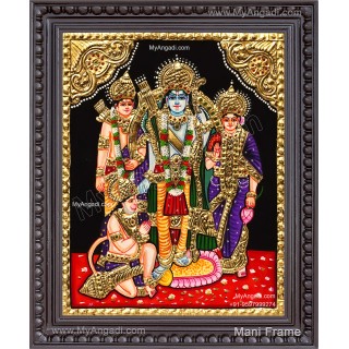 Ram Darbar Tanjore Painting