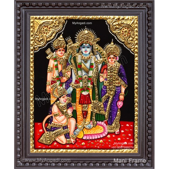 Ram Darbar Tanjore Painting