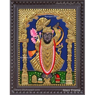 Shrinathji Tanjore Painting