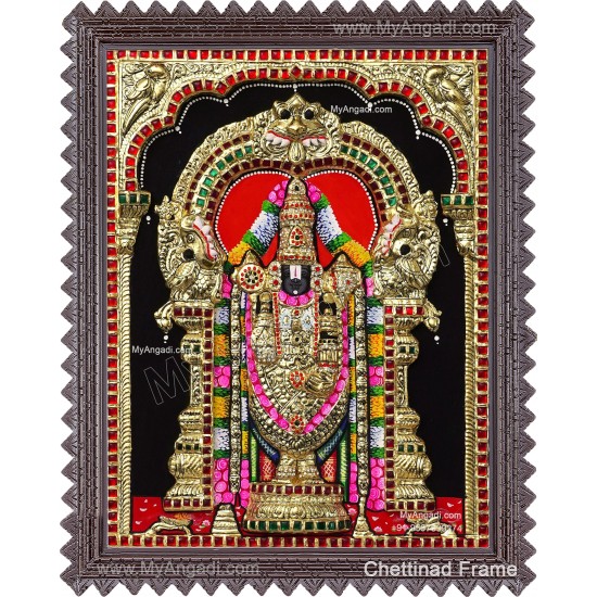 3D Balaji Tanjore Painting