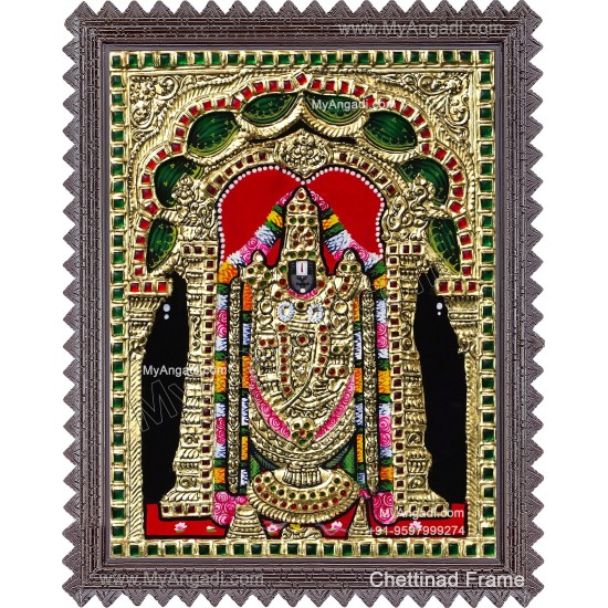 Venkateshwara Swamy Tanjore Painting