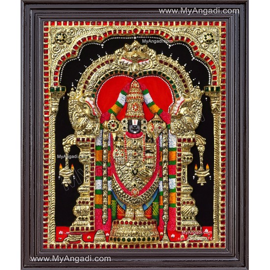 3D Balaji Tanjore Painting