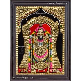Tirupathi Venkateshwara Swamy Tanjore Painting