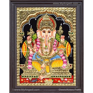 Ganesha Tanjore Painting