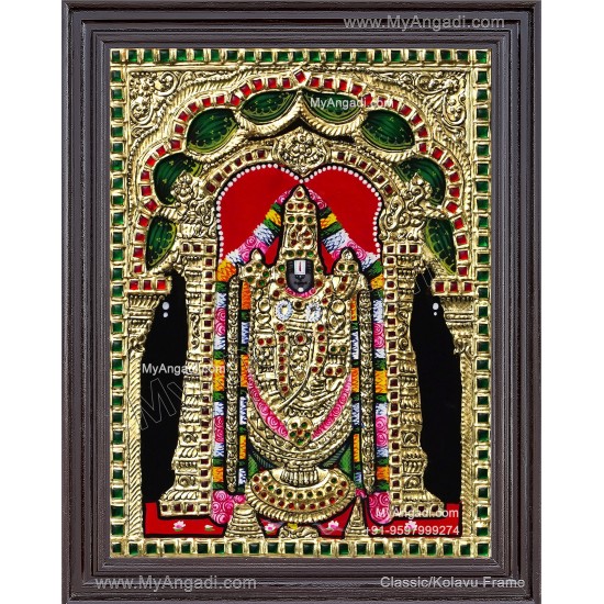 Venkateshwara Swamy Tanjore Painting