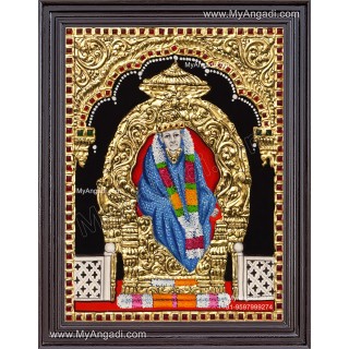 Saibaba Tanjore Painting