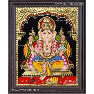 Ganesha Tanjore Painting