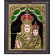 Mary With Infant Jesus Tanjore Painting
